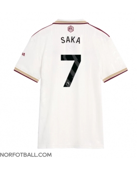 Billige Fotballdrakt Arsenal Bukayo Saka #7 Replika Tredjedrakt Dame 2025-26 Kortermet